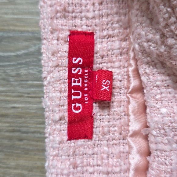 Guess Pink Tweed Skirt - Picture 10 of 16